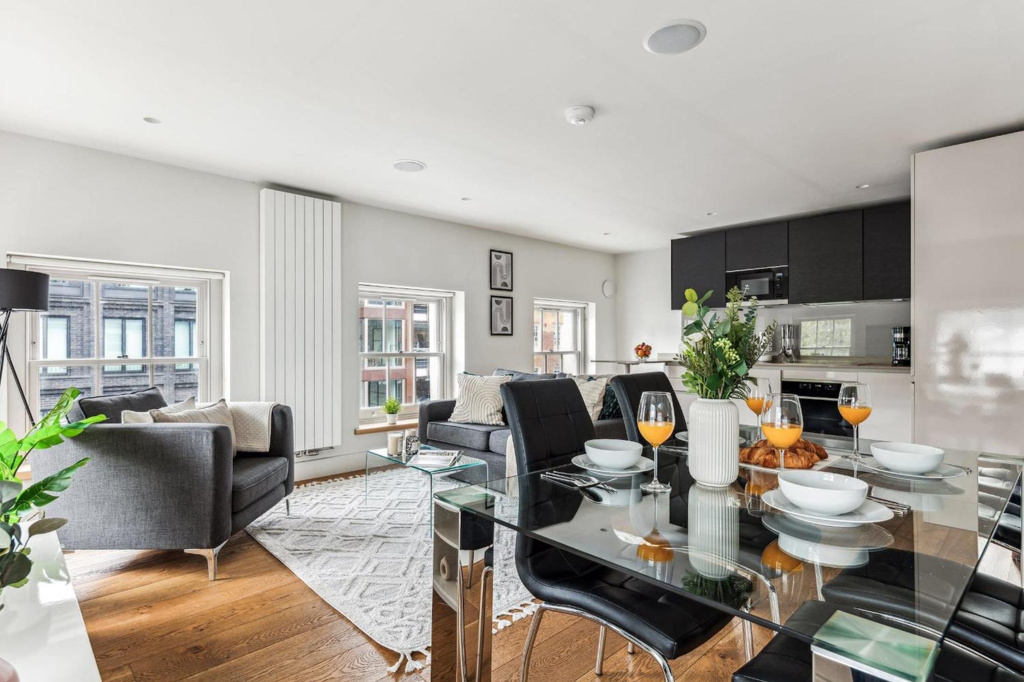 לונדון Modern 1Br In Central Fitzrovia - Cityapartmentstay מראה חיצוני תמונה