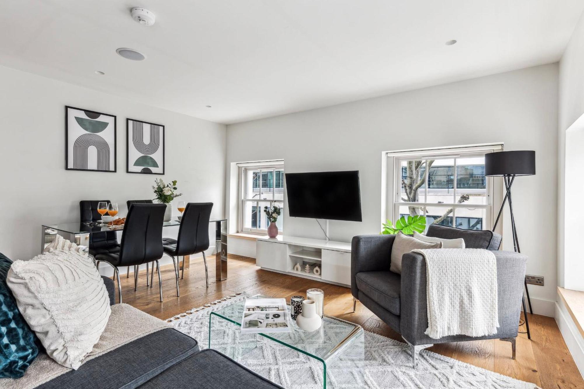 לונדון Modern 1Br In Central Fitzrovia - Cityapartmentstay מראה חיצוני תמונה